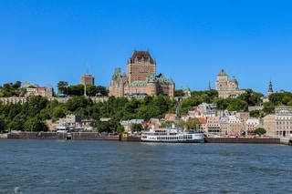 Quebec City from St Lawrence River